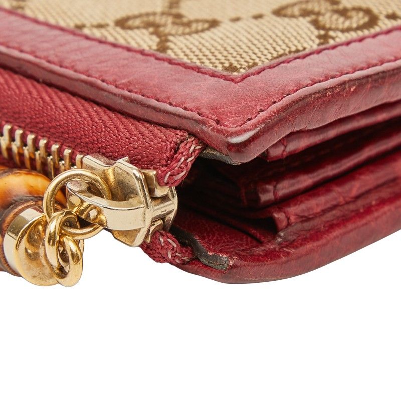 Gucci GG Canvas Brown Red