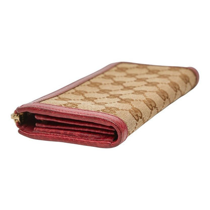 Gucci GG Canvas Brown Red