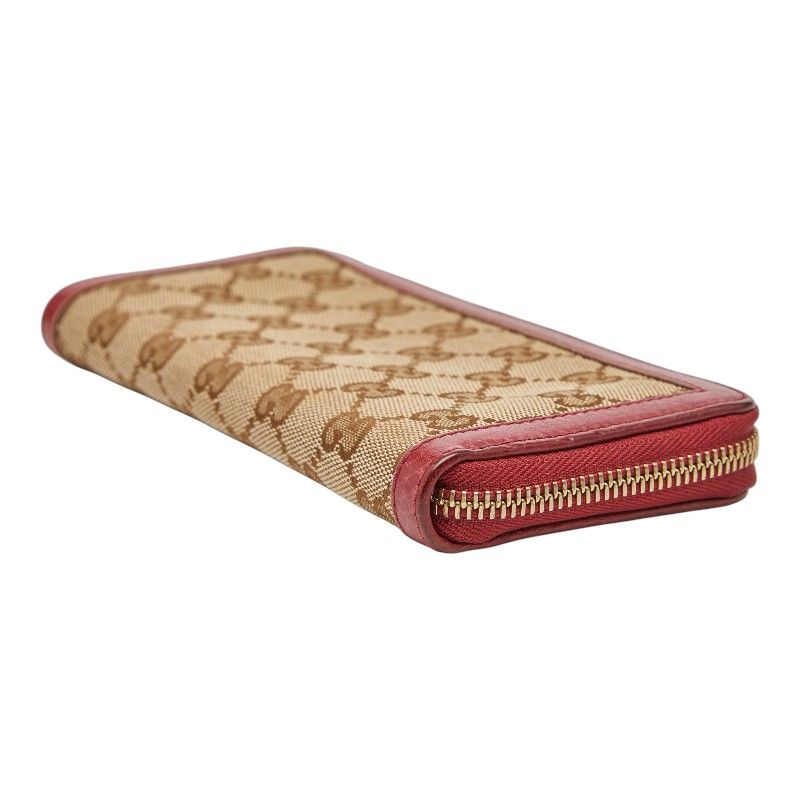 Gucci GG Canvas Brown Red