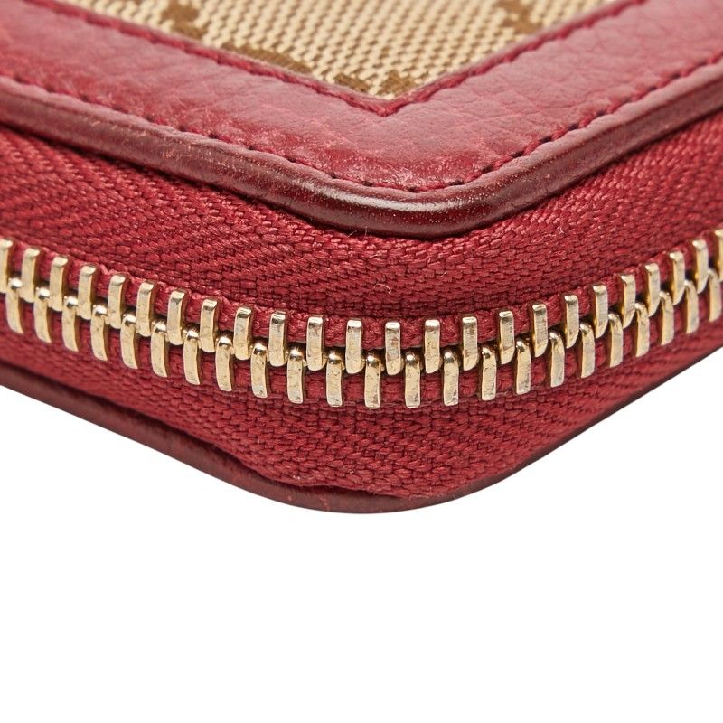 Gucci GG Canvas Brown Red