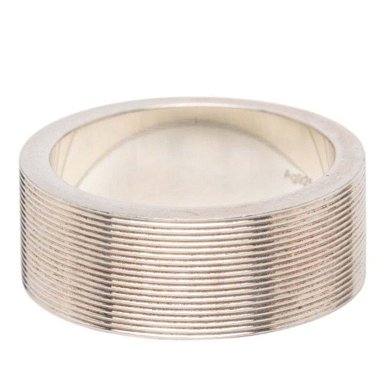Gucci Logo Ring Silver