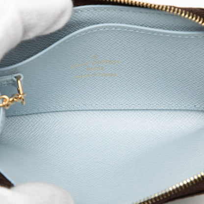 Louis Vuitton Monogram Porte Cles Noah Coin Case Blue Olympe