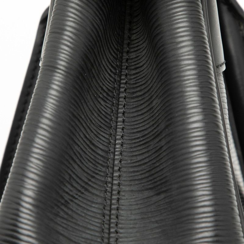 Louis Vuitton Epi Passy PM Tote Black Noir Leather