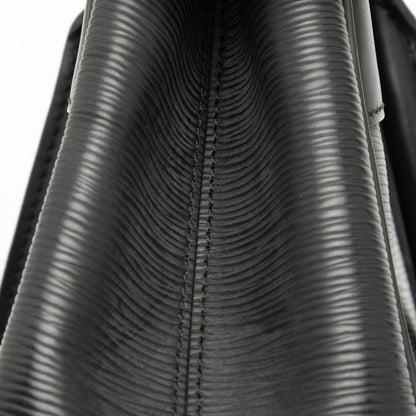 Louis Vuitton Epi Passy PM Tote Black Noir Leather