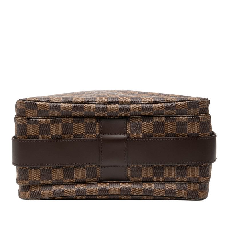 Louis Vuitton Damier Naviglio Brown Leather