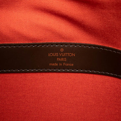 Louis Vuitton Damier Naviglio Brown Leather