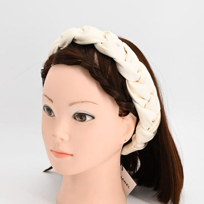 Chanel Headband Lambskin White