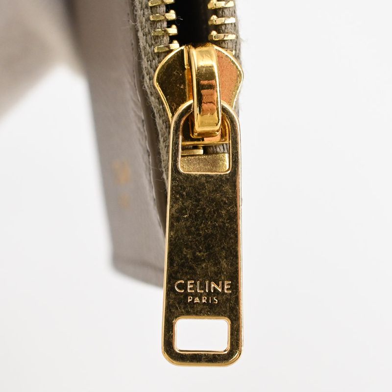 Celine Coin Case Zip Card Holder