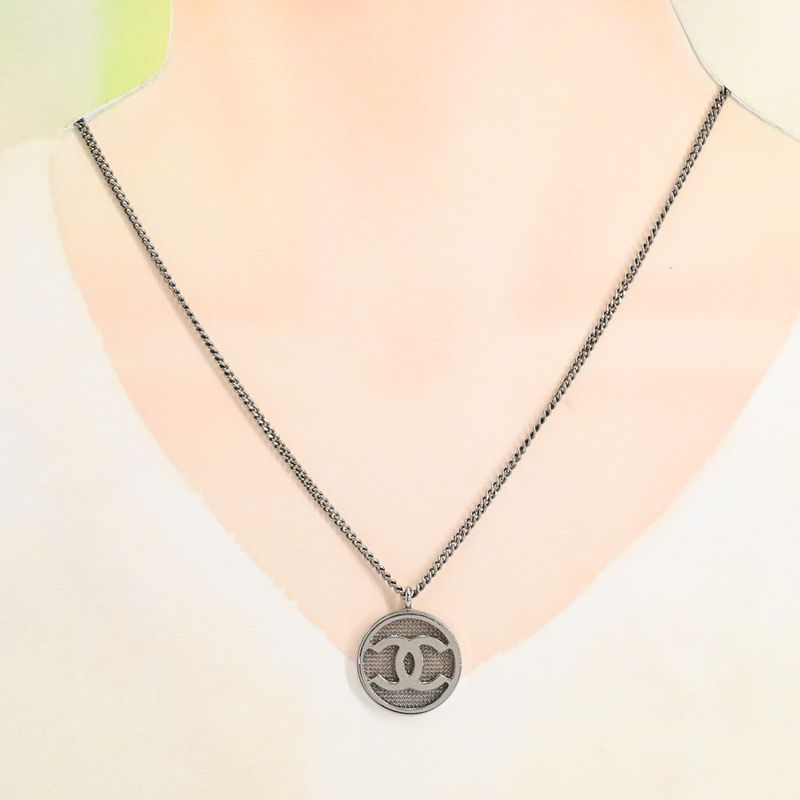 Chanel Necklace Silver