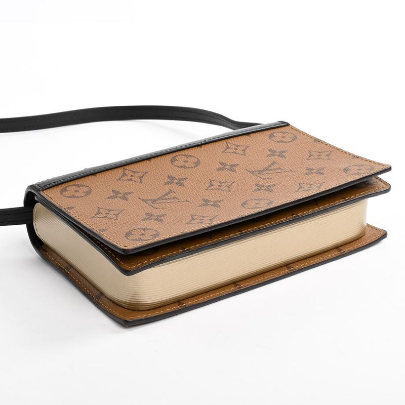 Louis Vuitton Shoulder Bag Book Wallet on Chain