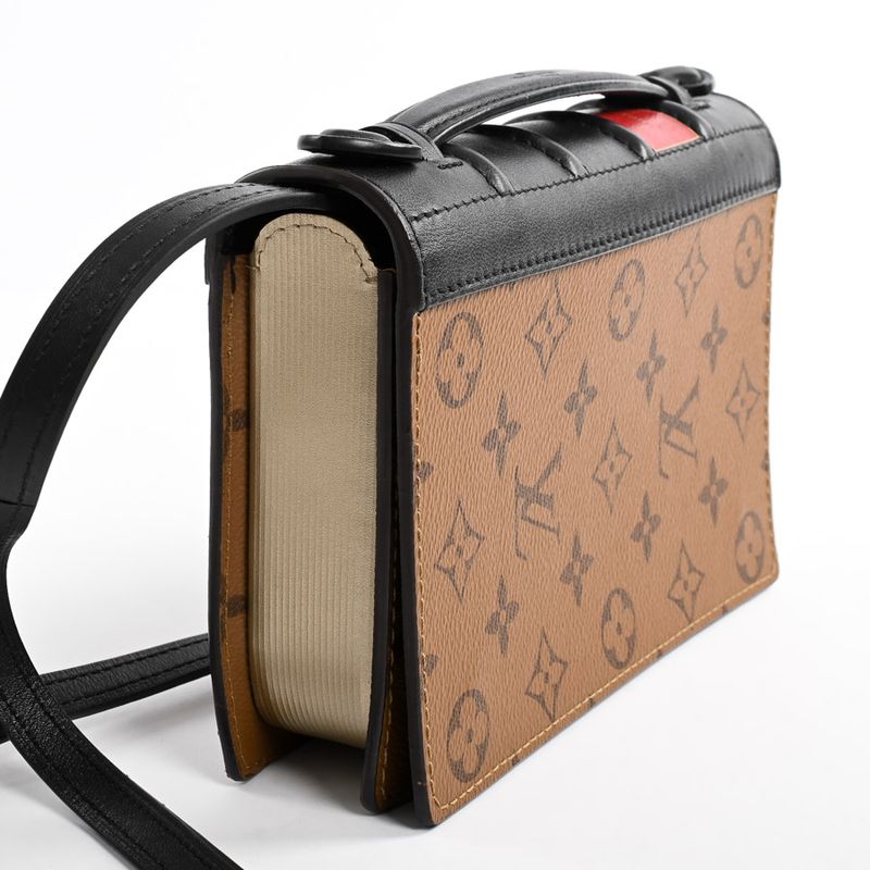 Louis Vuitton Shoulder Bag Book Wallet on Chain