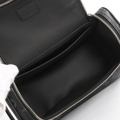Louis Vuitton Clutch Toiletry Toiletries Black