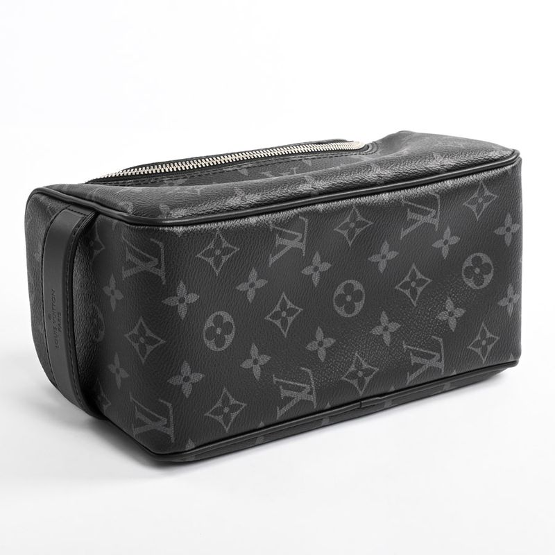 Louis Vuitton Clutch Toiletry Toiletries Black