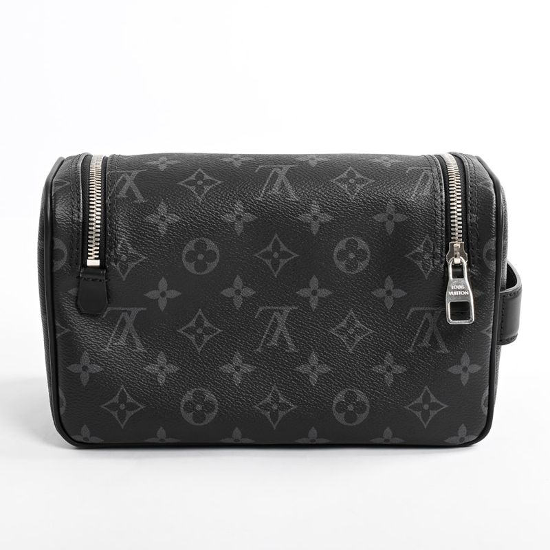 Louis Vuitton Clutch Toiletry Toiletries Black