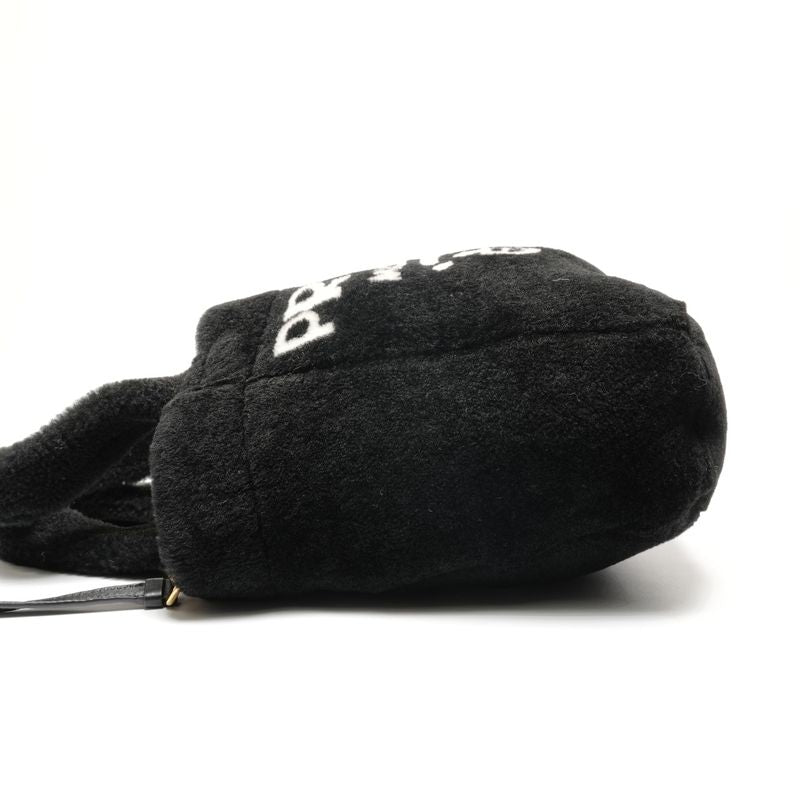 Prada Handbag Shearling Logo 2-Way