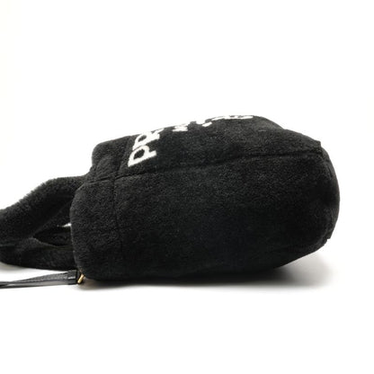 Prada Handbag Shearling Logo 2-Way