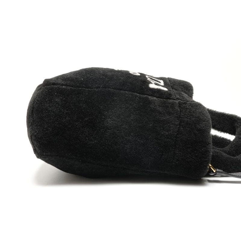 Prada Handbag Shearling Logo 2-Way