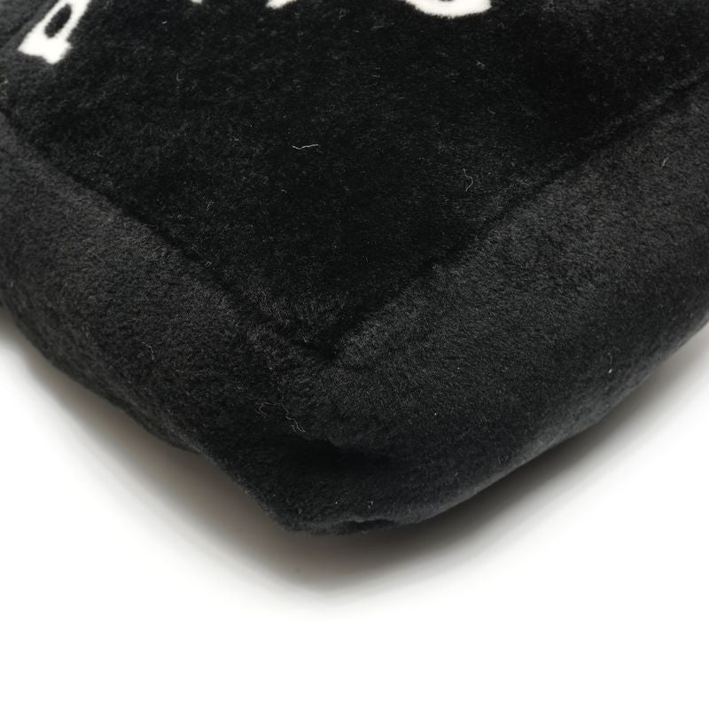 Prada Handbag Shearling Logo 2-Way