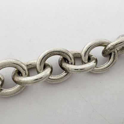 Tiffany & Co. Heart Tag Chain Bracelet Silver