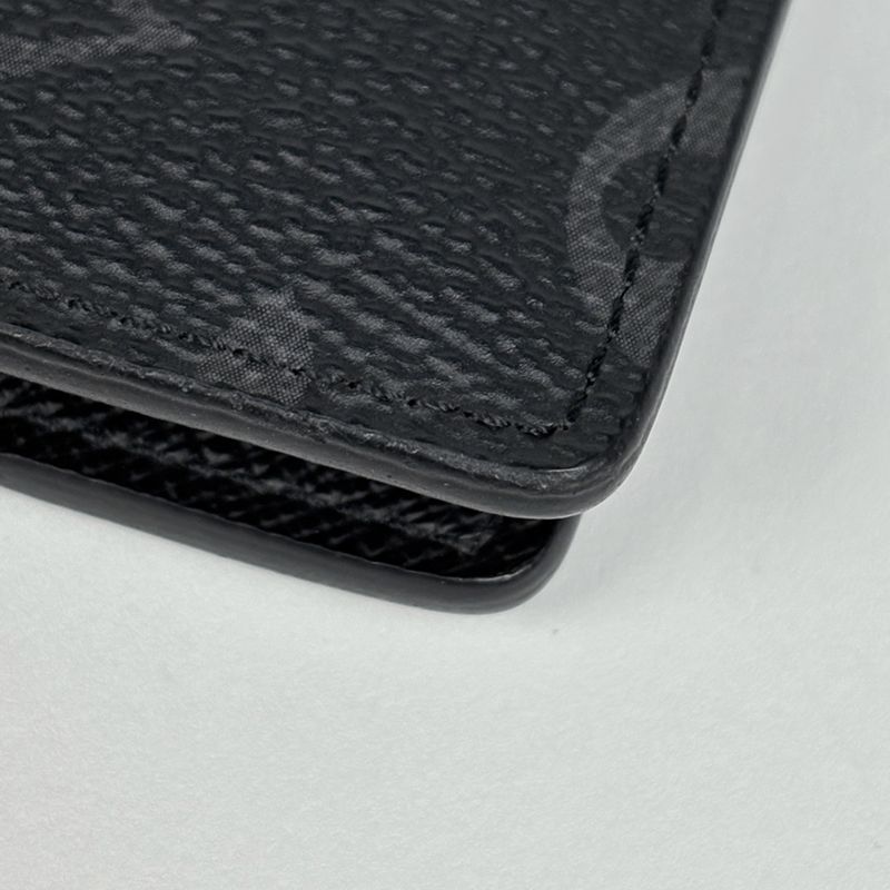Louis Vuitton Organizer de Poche Card Case Monogram Eclipse Noir Black