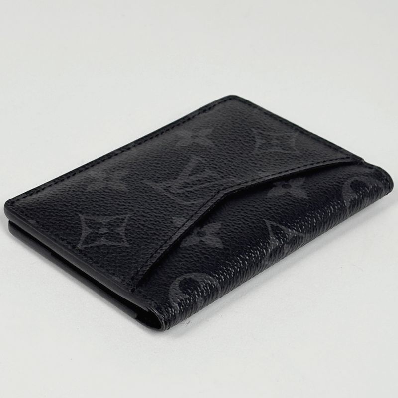 Louis Vuitton Organizer de Poche Card Case Monogram Eclipse Noir Black