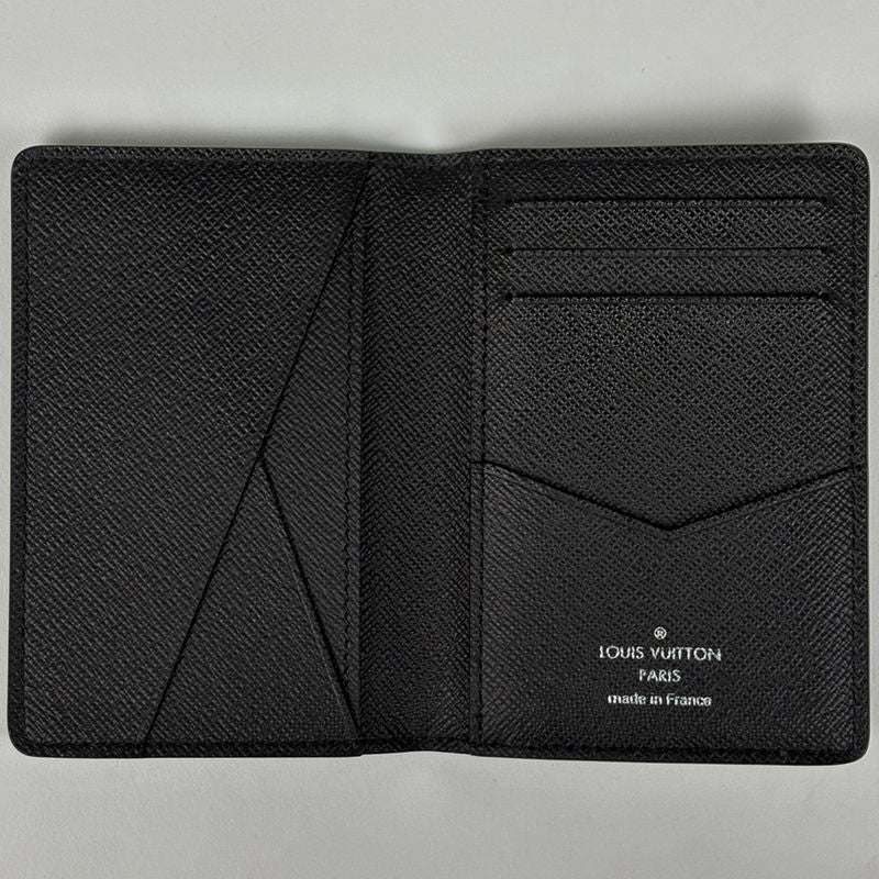 Louis Vuitton Organizer de Poche Card Case Monogram Eclipse Noir Black