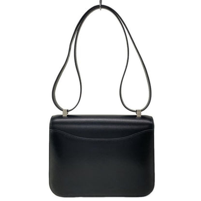 Hermes Shoulder Bag Constance 24 Miroir Black Silver
