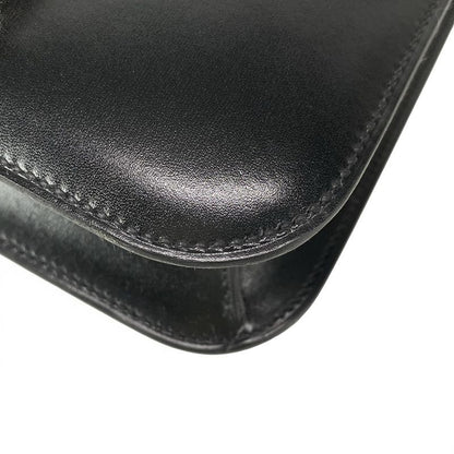 Hermes Shoulder Bag Constance 24 Miroir Black Silver