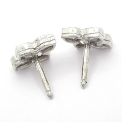 Cartier Earrings Hindu 18K White Gold Diamond Total Diamonds