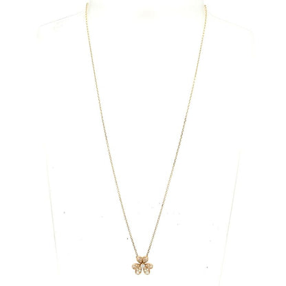 Van Cleef & Arpels Necklace Frivole Pendant Mini Model 18K Pink Gold
