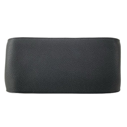 Hermes Shoulder Bag Gipsiere 28 Black Silver