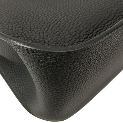 Hermes Shoulder Bag Gipsiere 28 Black Silver