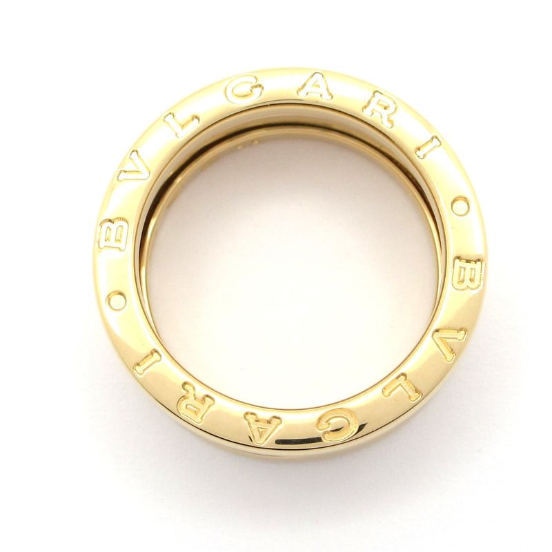 Bvlgari Ring 53 18K Yellow Gold