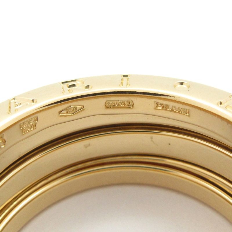 Bvlgari Ring 53 18K Yellow Gold