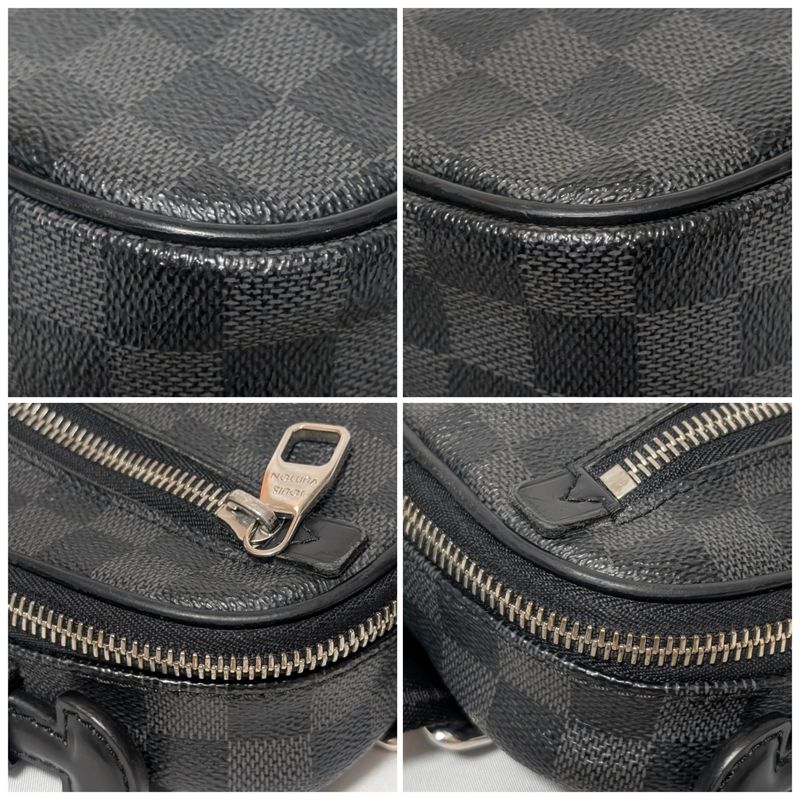 Louis Vuitton Ambler Damier Graphite Waist Bag