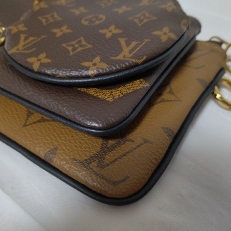 Louis Vuitton Pochette Trio Monogram Pouch