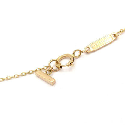 Tiffany & Co. Necklace T Smile Pendant 18K Pink Gold