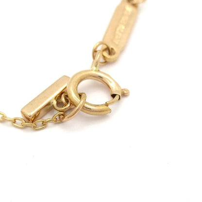 Tiffany & Co. Necklace T Smile Pendant 18K Pink Gold