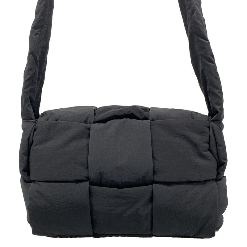 Bottega Veneta Shoulder Bag the Padded Tech Cassette Black