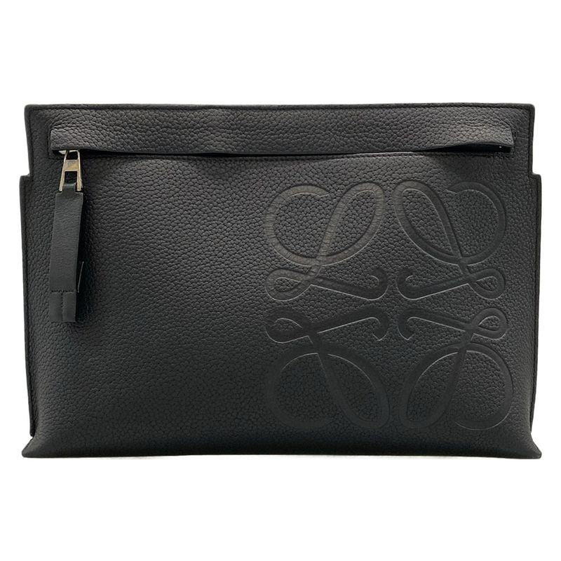 Loewe Clutch Anagram Black