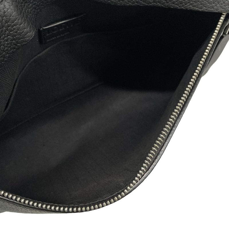 Loewe Clutch Anagram Black