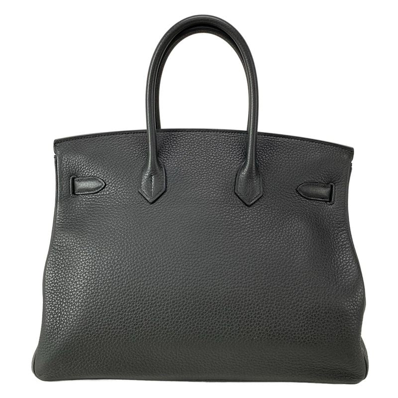 Hermes Handbag Birkin 35 Pron Silver