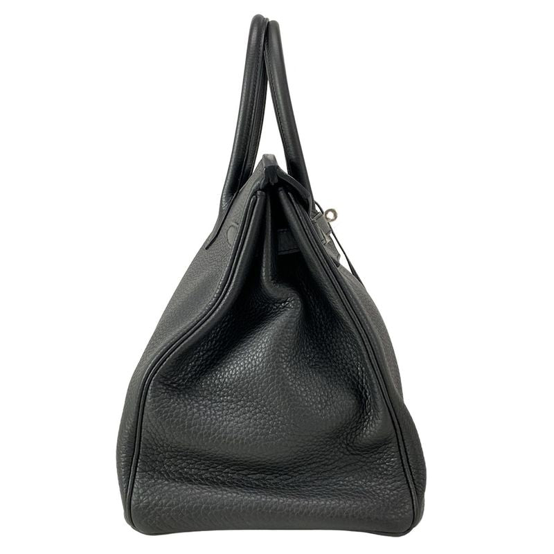 Hermes Handbag Birkin 35 Pron Silver