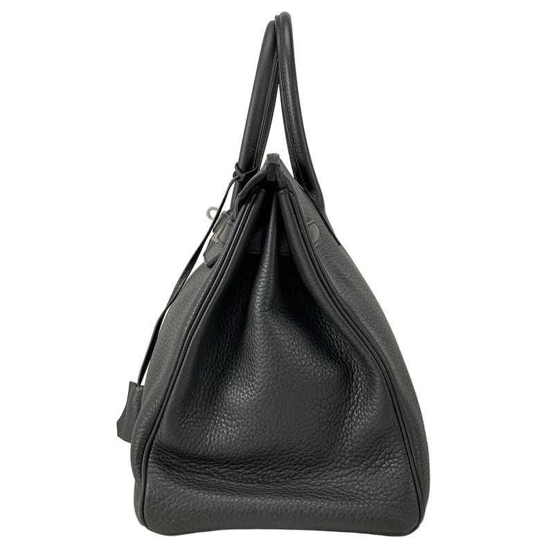 Hermes Handbag Birkin 35 Pron Silver