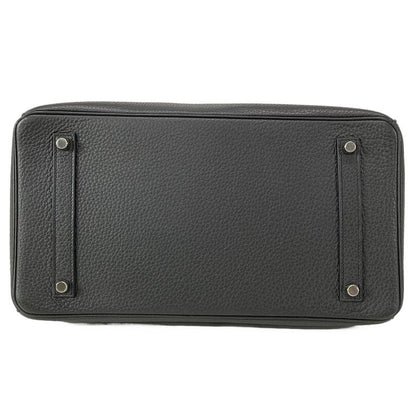 Hermes Handbag Birkin 35 Pron Silver