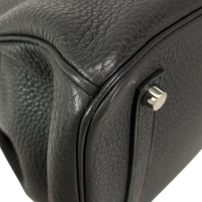 Hermes Handbag Birkin 35 Pron Silver