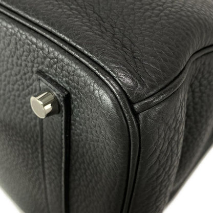 Hermes Handbag Birkin 35 Pron Silver