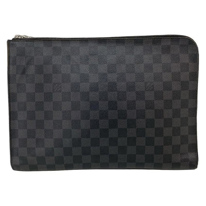 Louis Vuitton Clutch Damier Graphite Pochette Jour GM