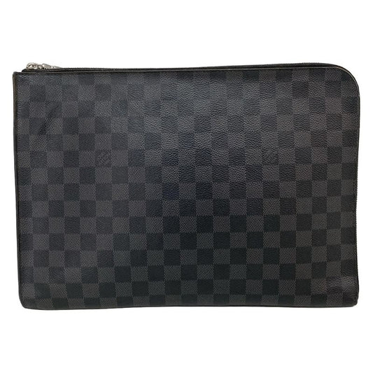 Louis Vuitton Clutch Damier Graphite Pochette Jour GM