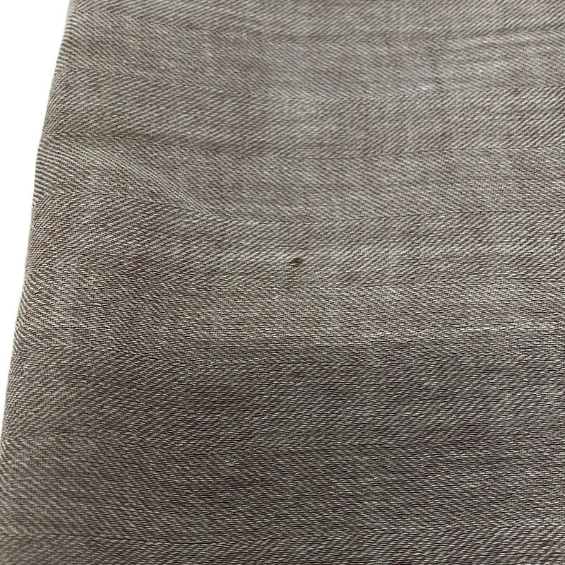 Hermes Shawl Light Gray Naoshima Cotton